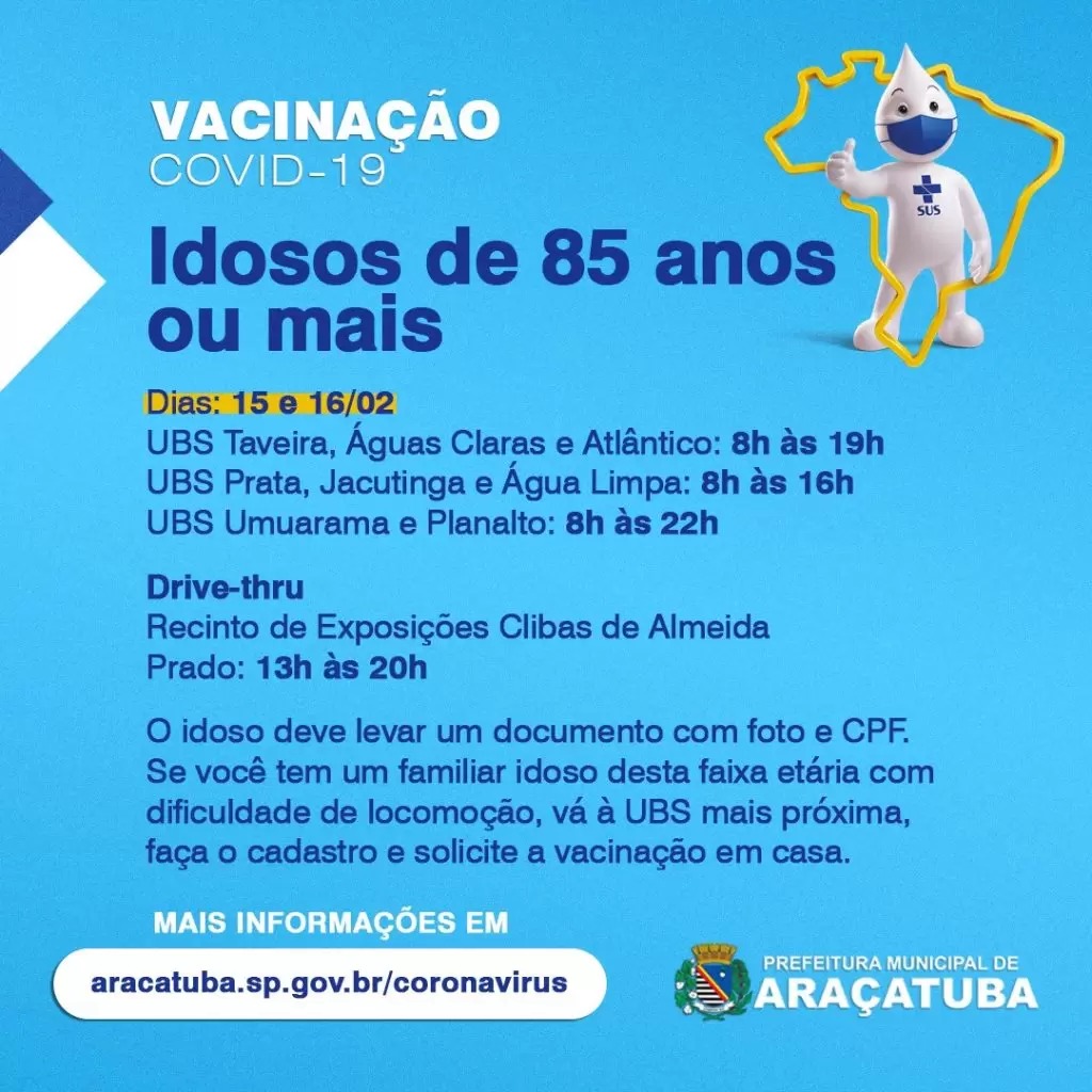 folder vacinacao