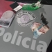 Homem é preso pela PM com garrucha e tablete de maconha