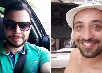 Personal trainer Márcio Victor (à esquerda) e Renato Bortolucci (à direita), morreram em ação criminosa em Araçatuba