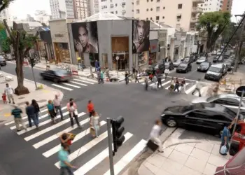 Rua Oscar Freira, nos Jardins, região central de São Paulo (Divulgação/ALOF)