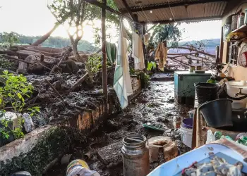 Foto da tragédia de Brumadinho, Minas Gerais