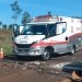 Carros bateram de frente em rodovia de Palestina — Foto: Arquivo pessoal