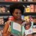 São Paulo - A pesquisadora Luciana Bento fala sobre a diversidade de livros infantis com protagonistas negros e escritos por autores não brancos no mercado editorial brasileiro, na livraria Mega Fauna. ( Foto: © Rovena Rosa/Agência Brasil)