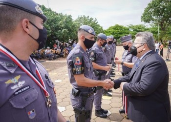 policiais homenagem