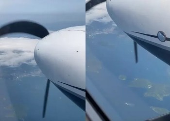 Copiloto publicou imagens em avião antes do desaparecimento