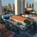 Vista aérea da escola Cristiano Olsen em Araçatuba SP