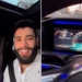 Cantor Gusttavo Lima em seu carro