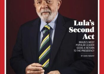 ex presidente luiz inacio lula da silva e capa da revista norte americana time nesta semana 1651664280959 v2 828x1108