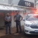 Policiais Militares que realizaram o salvamento