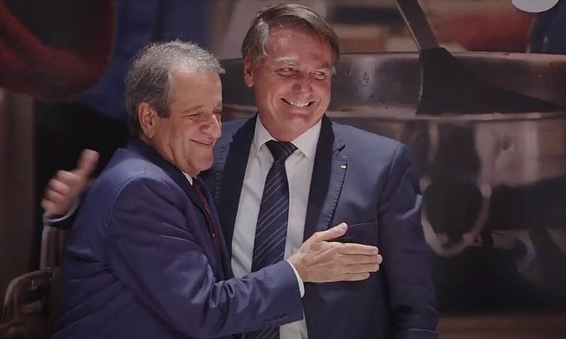 Valdemar da costa Neto e Bolsonaro