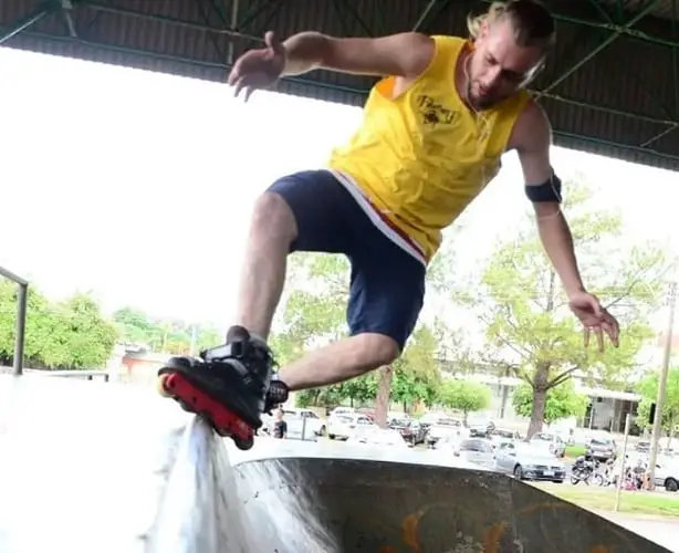 Alex morreu após bater a cabeça enquanto andava de patins em Rio Preto — Foto: Reprodução/Instagram