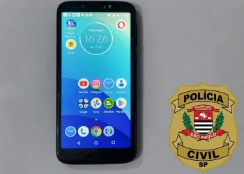 Celular do adolescente foi apreendido pela polícia