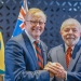 Hiroshima, Japão, 19.05.2023 - Presidente Luiz Inácio Lula da Silva se encontra com o primeiro-ministro da Austrália, Anthony Albanese. É a primeira reunião bilateral que faz ao participar, como convidado, da Cúpula do G7. Foto: Ricardo Stuckert/PR