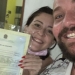 ex casal comemora divorcio