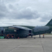 A aeronave KC-390 pousou às 10h48 deste sábado, 21 de outubro, no Aeroporto do Galeão, no Rio de Janeiro - Foto: GovBR