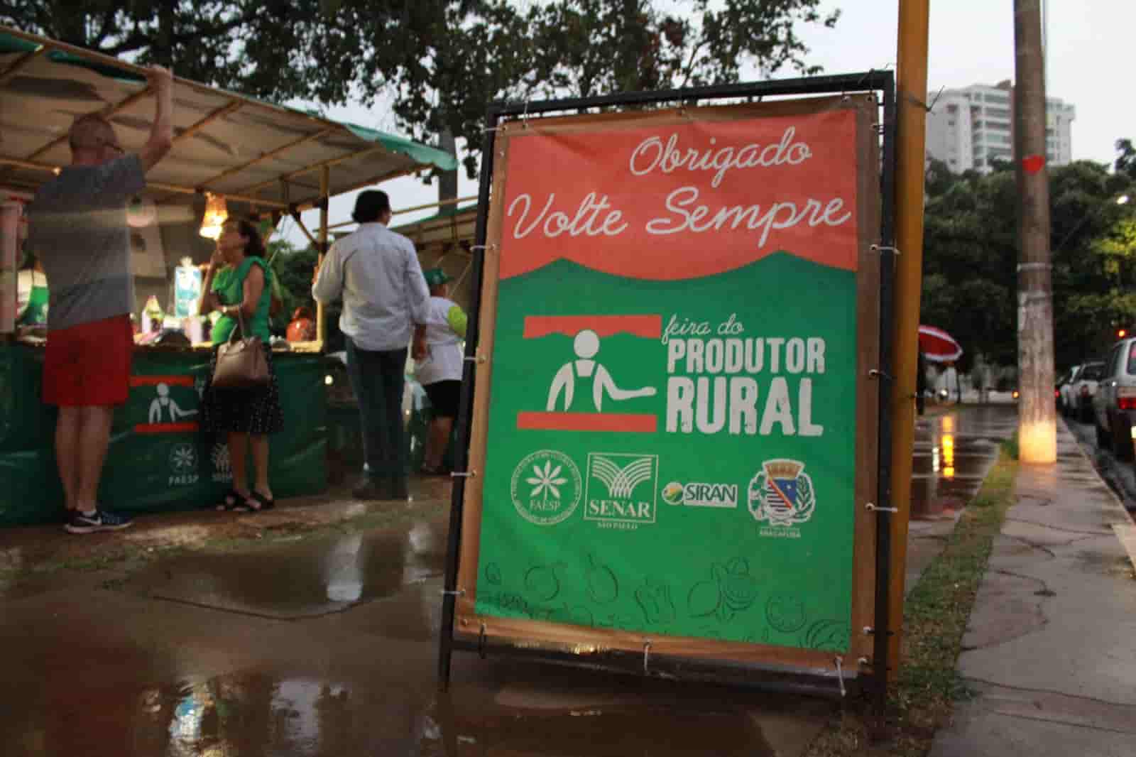 Feira do produtor Rural em Araçatuba