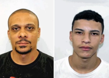 Philip Motta Pereira, o Lesk, e Ryan Nunes de Almeida, o Ryan, encontrados mortos e suspeitos da execução de médicos — Foto: Reprodução/TV Globo