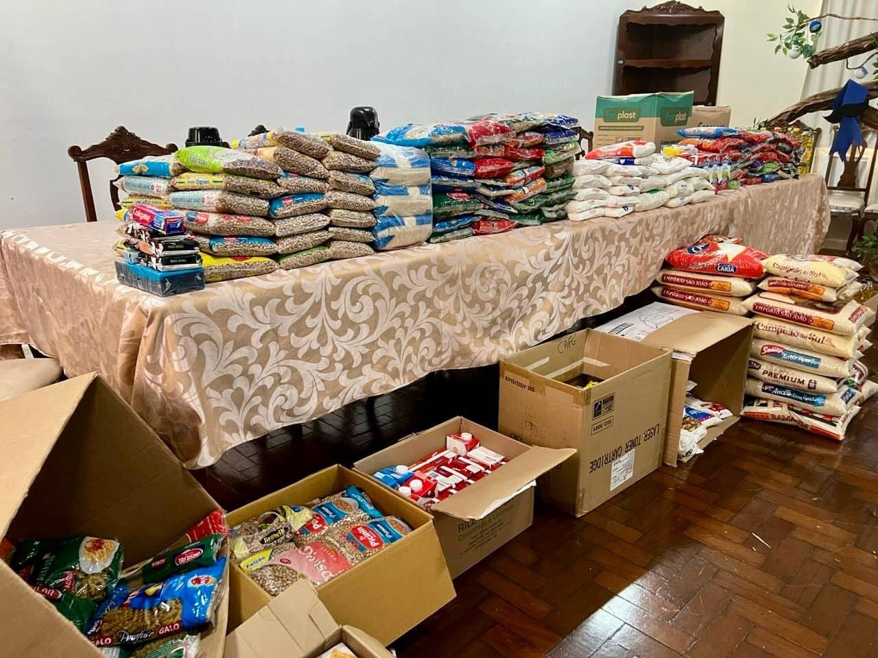 doacao de alimentos para a santa casa de birigui