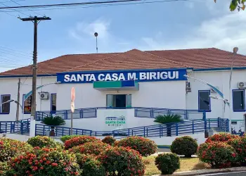 Fachada da Santa Casa de Birigui