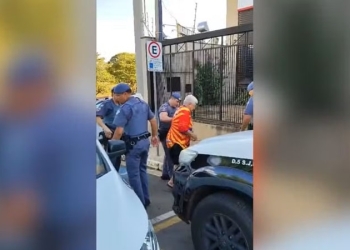 Israel Domingues de Oliveira foi preso em São José do Rio Preto (SP) — Foto: Polícia Militar/Divulgação
