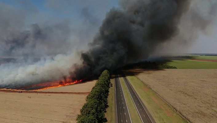 incendio rodovia