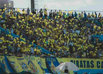 A torcida foi um diferencial para a AEA, com recorde de público em cada jogo em casa - Foto: Gabriel Rocha