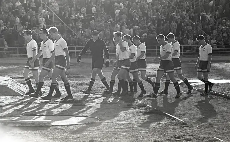 Yashin and Dynamo Moscow in Tallinn 1960