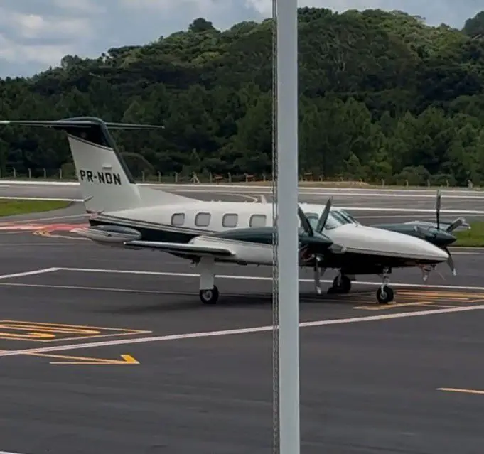 aviao caiu em Gramado