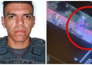 soldado da PM que jogou homem de ponte