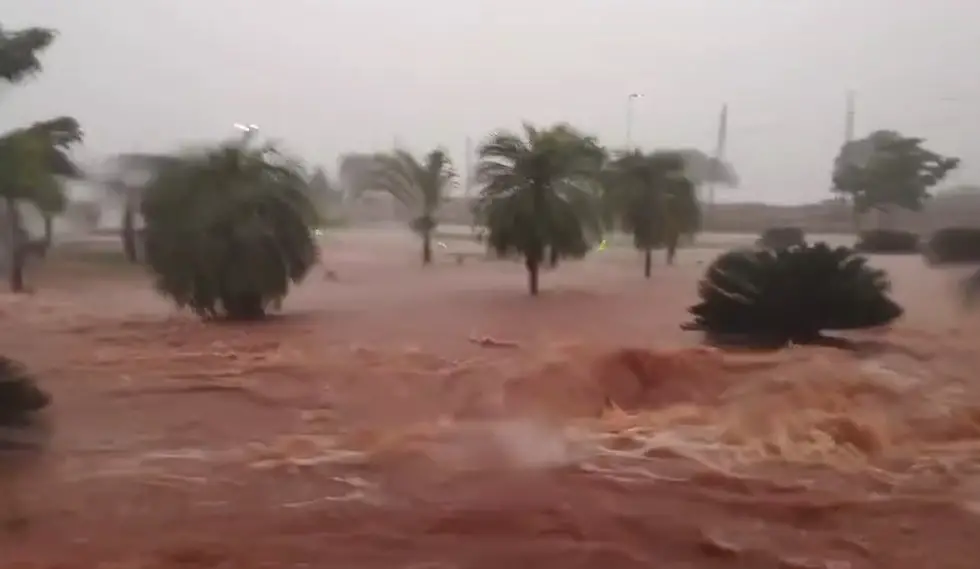 chuva em Aracangua