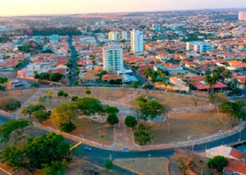 Vista aérea de Birigui (SP) — Foto: Prefeitura de Birigui/Divulgação