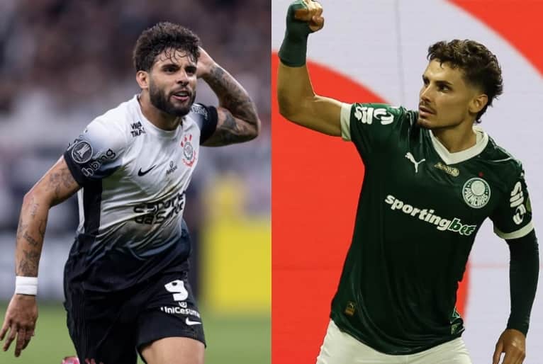 Montagem: Reprodução | Instagram @corinthians e @palmeiras