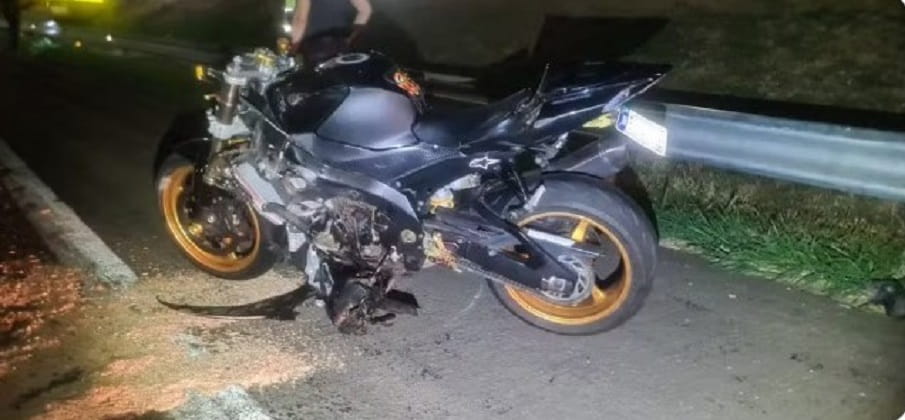 Motociclista morreu após acidente de trânsito em Presidente Prudente (SP) — Foto: Polícia Militar Rodoviária