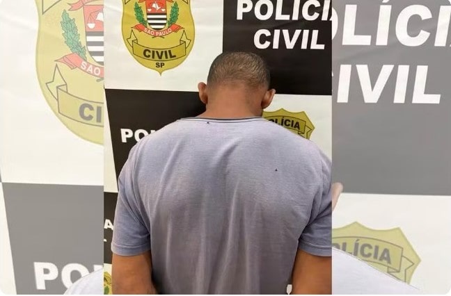 Homem é preso suspeito de matar mulher a facadas em Potirendaba (SP) — Foto: Divulgação / Polícia Civil